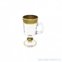 Кружки для горячих напитков 225 мл 6 шт н/н &quot;Irish Coffee /Матовое золото&quot; AS Crystal / 328205