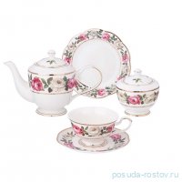 Чайный сервиз lefard melody of roses на 6 пер. 20 пр. 1100/300/270 мл / 348723
