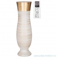 Ваза для цветов 50 см &quot;Oregon julia gold white&quot; / 305479