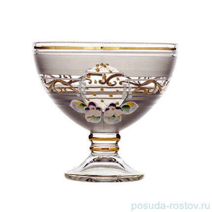 Креманка 12 см н/н &quot;Далия /Лепка серая&quot; / 069740