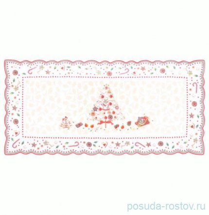 Блюдо 29 х 14 см прямоугольное &quot;Christmas world /Multi&quot; / 273718