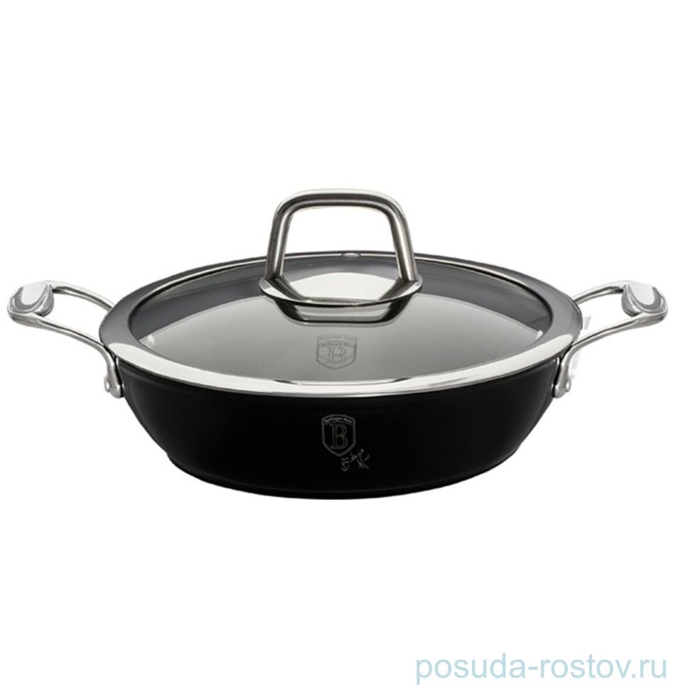 Сотейник 28 см с крышкой "Black Royal Collection"  / 138737