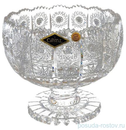 Ваза для конфет 15,5 см н/н &quot;Хрусталь резной&quot; / 039986