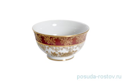 Пиала 10,5 см 1 шт &quot;Офелия /Золотая роза /Красная&quot; / 203899