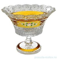 Ваза для конфет 15,5 см н/н &quot;Хрусталь с золотом&quot; / 096530