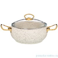 Кастрюля 20 х 9 см со стеклянной крышкой 2,6 л &quot;Agness /Mercury&quot; / 230281
