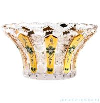 Ваза для фруктов 30,5 см &quot;Хрусталь с золотом&quot; / 152637