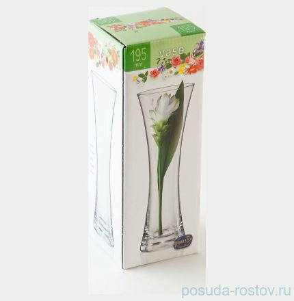 Ваза для цветов 19,5 см &quot;Иксовка /Розовая&quot; / 155601