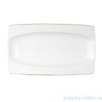 Поднос 24 см &quot;Eye /Отводка золото&quot; / 200678