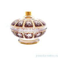 Конфетница 18 см с крышкой &quot;Эгерманн /Гранат /Виноградная гроздь&quot; / 165301