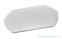 Поднос 28 см прямоугольный &quot;Соната /Без декора&quot; / 158033