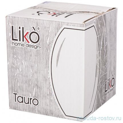 Ваза для цветов 25 см &quot;Tauro /Grey&quot; / 245068