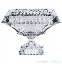Ваза для фруктов 28 см н/н &quot;Prague /Без декора&quot; хрусталь Йиглава / 335738