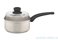 Ковш 16 см с крышкой антипригарное покрытие 1,5 л &quot;MARMIA&quot; / 164293