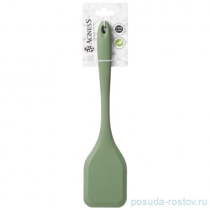 Лопатка 29,5 х 6,8 х 2,3 см зеленая Agness / 339719