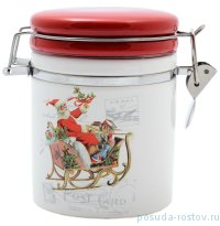 Банка для сыпучих продуктов 470 мл (12,3 х 10,2 х 12) &quot;Санта-Клаус&quot; / 130148