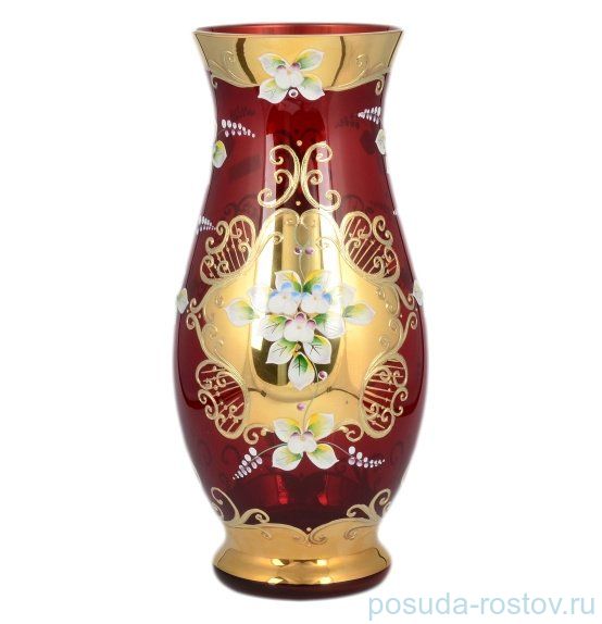 Ваза для цветов 30 см "Лепка красная /8104" E-V / 094741