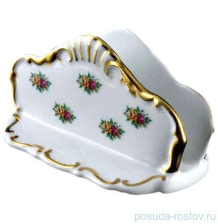 Салфетница 14 см &quot;Анжелика /Маленькие розочки&quot; / 027607