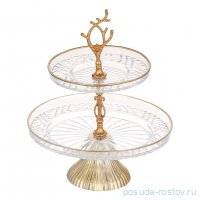 Этажерка 2-х ярусная н/н &quot;Glasscom&quot; (17 х 13 см) / 339917