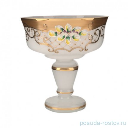 Конфетница 20 см н/н &quot;Лепка белая 2&quot; SC / 283876