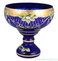 Ваза для конфет 20 см н/н &quot;Лепка синяя&quot; / 099267