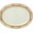 Блюдо 35 см овальное &quot;Констанц /Cream Gold 9320 /Золотая лента&quot; / 137630