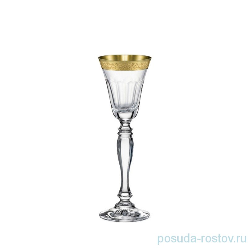 Рюмка 50 мл 1 шт "Виктория /Матовое золото /7819" / 139525