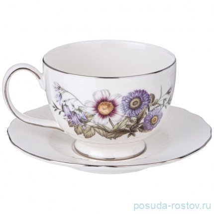 Набор чайных пар 280 мл 2 шт &quot;bouquet&quot; / 348754