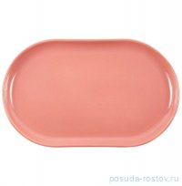 Блюдо 32 см прямоугольное &quot;Премиум /Кремово-розовый&quot; / 350084