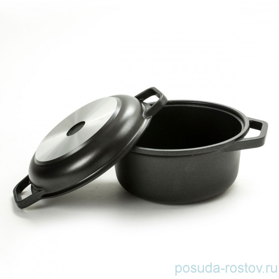 Кастрюля 20 см с крышкой 2,25 л "Risoli /Optima" / 157057