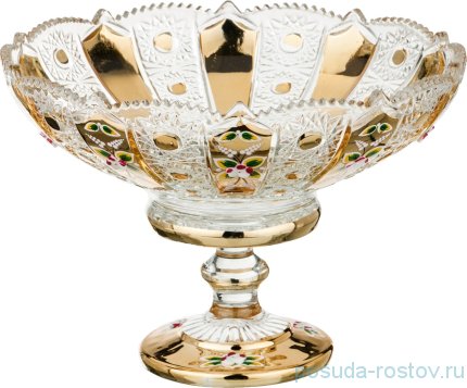 Фруктовница 25 х 17 см н/н &quot;LEFARD GOLD GLASS&quot; / 187583