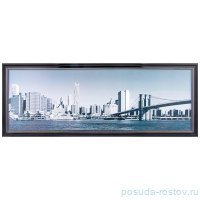 Фотопостер 30 х 90 см /рамка черный лак с серебром / 275086