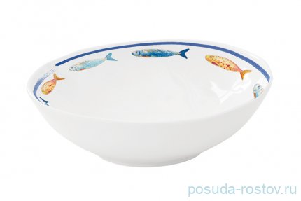 Салатник 16 см 500 мл &quot;Морской берег&quot; / 291654