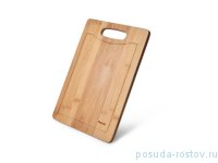 Разделочная доска 33 х 23 х 1,4 см с прорезанной ручкой &quot;Fissman&quot; / 210087
