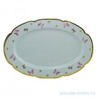 Блюдо 30,5 см овальное &quot;бабочки&quot; (подарочная упаковка) / 357261
