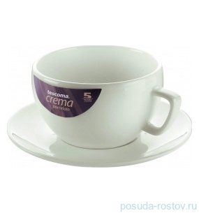 Чайная пара 300 мл для завтрака 2 шт &quot;Tescoma /CREMA /Без декора&quot; / 142589