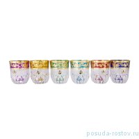 Стаканы для виски 350 мл 6 шт &quot;Адажио /Золотой узор 801 /Ассорти&quot; / 231704