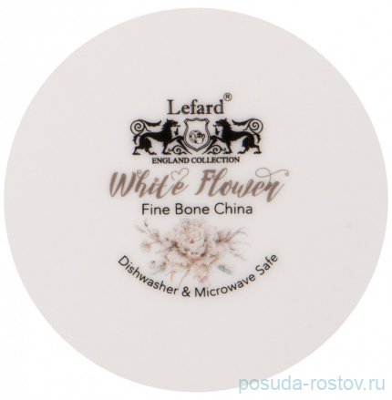 Блюдо 26,5 х 18 см овальное &quot;White flower&quot; / 236285