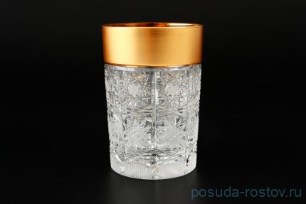 Стаканы для чая 180 мл 6 шт &quot;Фелиция /Хрусталь матовое золото&quot; / 117633