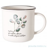 Кружка 400 мл &quot;Эвкалипт /Herbarium&quot; / 374505