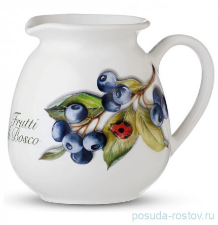 Молочник 400 мл &quot;Artigianato ceramico /Лесные ягоды&quot; / 243575