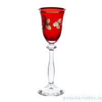 Рюмки 60 мл 6 шт &quot;Анжела /Лепка /красная внутри&quot; / 169600