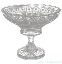 Ваза для конфет 20 см н/н &quot;S.Crystal /Хрусталь резной&quot; / 064140