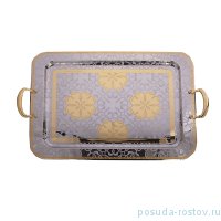 Поднос 57 х 42 см прямоугольный с ручками  / 225879