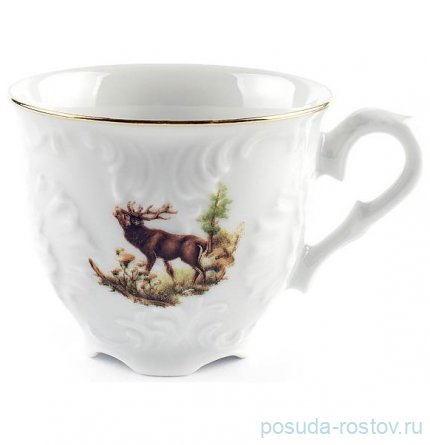 Кофейная чашка 170 мл 1 шт &quot;Рококо /Охота&quot; / 209884