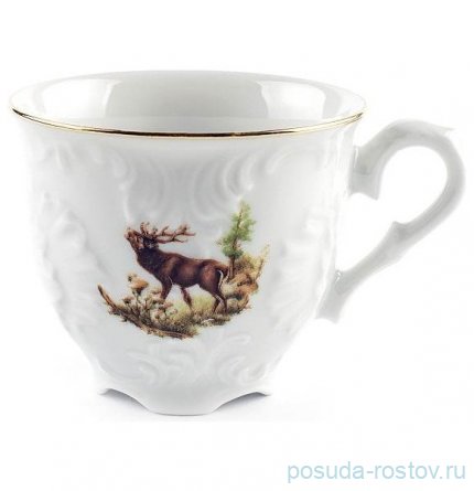 Кофейная чашка 170 мл 1 шт &quot;Рококо /Охота&quot; / 209884