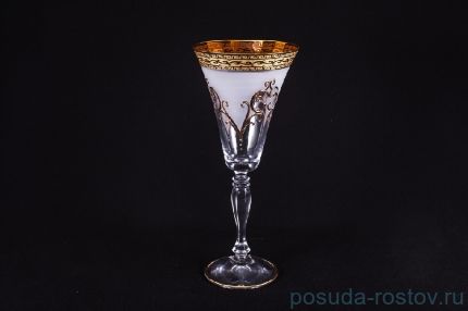 Бокалы для белого вина 190 мл 6 шт &quot;Виктория /Антик золото&quot; / 026494