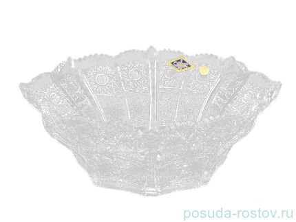 Ваза для фруктов 25 см &quot;A.Crystal /Хрусталь резной&quot; / 139177