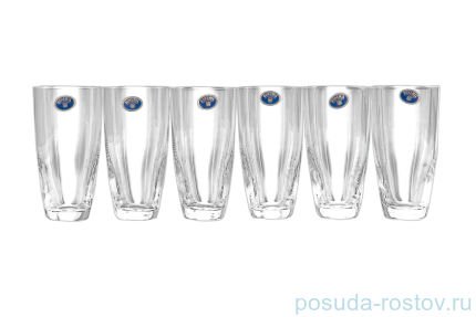 Стаканы для воды 250 мл 6 шт &quot;Флёр /Без декора&quot; / 007629