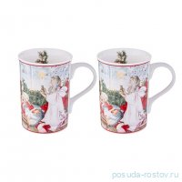 Набор кружек 320 мл 2 шт &quot;Christmas /Пуансеттия&quot; / 355088